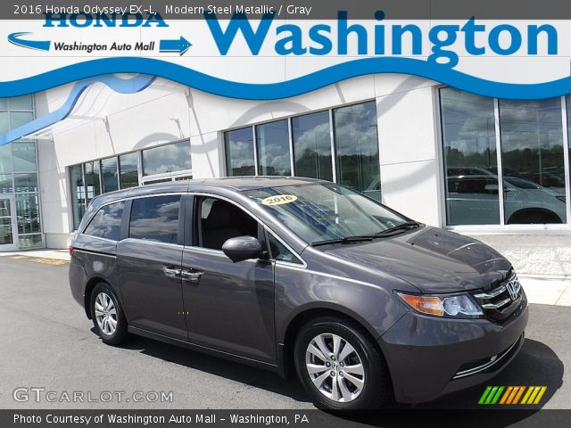 2016 Honda Odyssey EX-L in Modern Steel Metallic