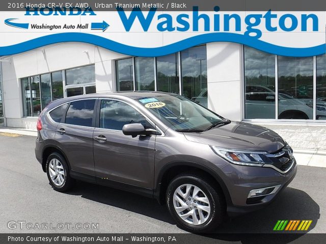 2016 Honda CR-V EX AWD in Urban Titanium Metallic