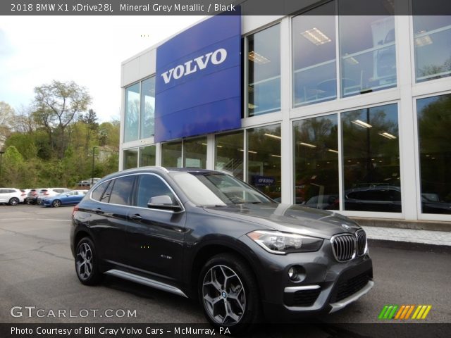 2018 BMW X1 xDrive28i in Mineral Grey Metallic