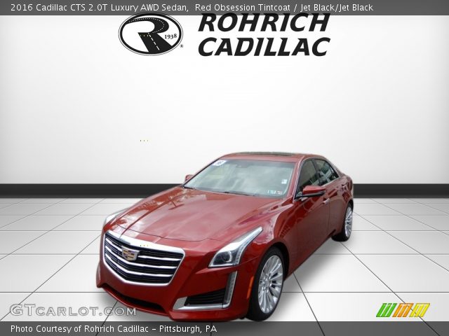 2016 Cadillac CTS 2.0T Luxury AWD Sedan in Red Obsession Tintcoat