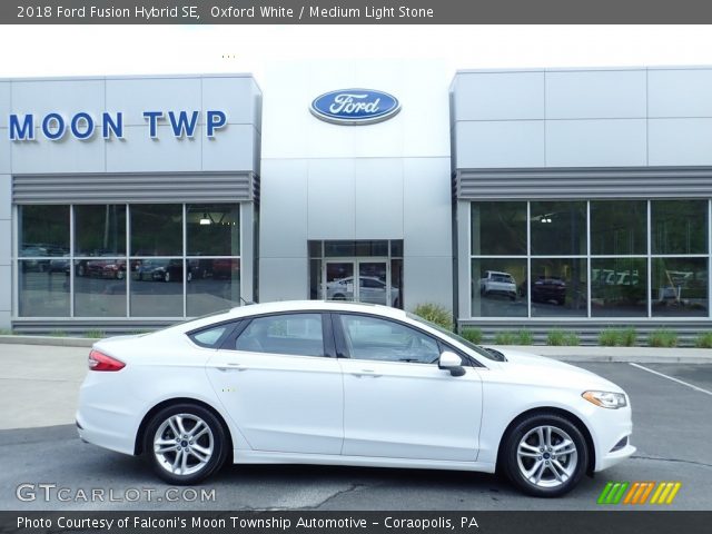 2018 Ford Fusion Hybrid SE in Oxford White