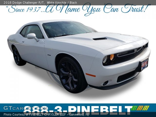 2018 Dodge Challenger R/T in White Knuckle