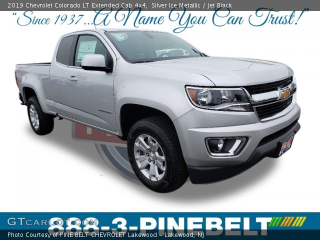 2019 Chevrolet Colorado LT Extended Cab 4x4 in Silver Ice Metallic