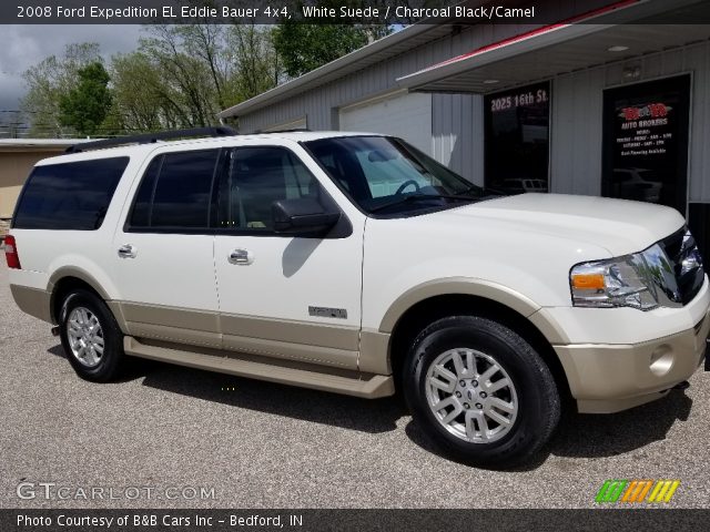 2008 Ford Expedition EL Eddie Bauer 4x4 in White Suede