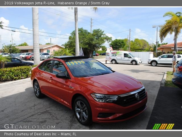 2019 Volkswagen Jetta R-Line in Habanero Orange