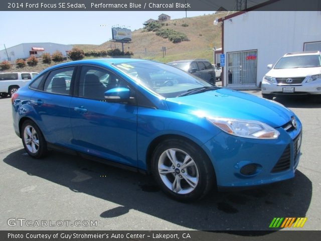 2014 Ford Focus SE Sedan in Performance Blue