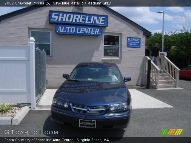 2002 Chevrolet Impala LS in Navy Blue Metallic