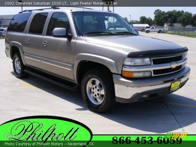 2002 Chevrolet Suburban 1500 LT in Light Pewter Metallic