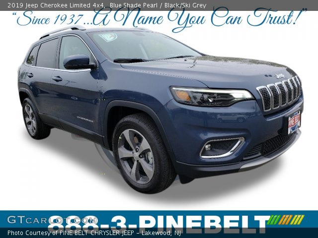2019 Jeep Cherokee Limited 4x4 in Blue Shade Pearl