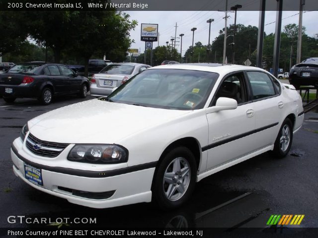 2003 Chevrolet Impala LS in White
