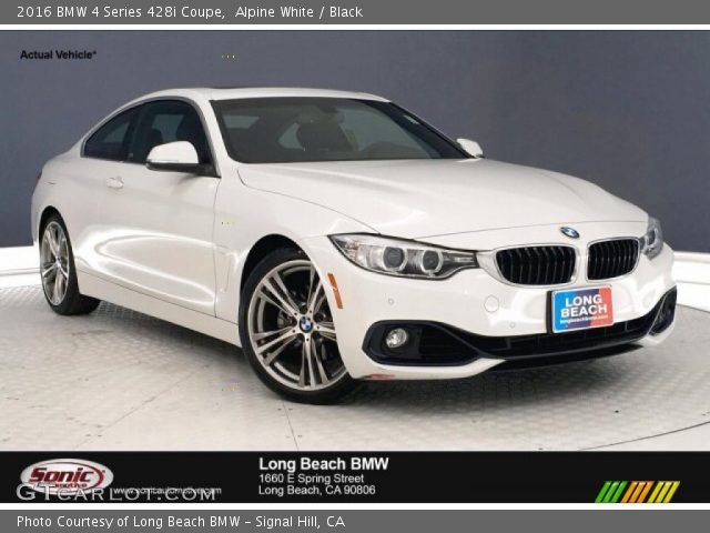 2016 BMW 4 Series 428i Coupe in Alpine White
