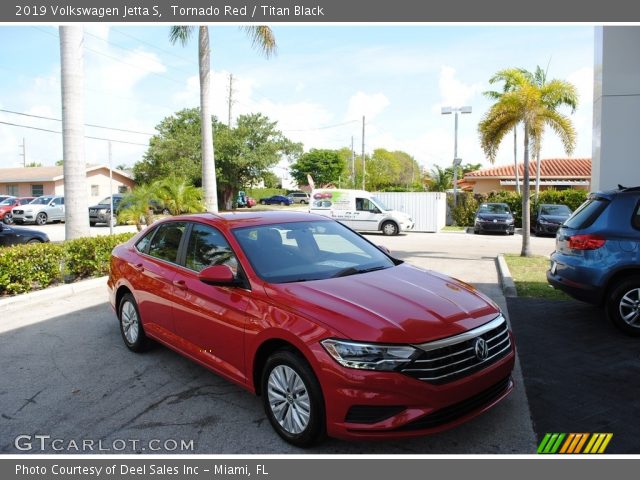 2019 Volkswagen Jetta S in Tornado Red