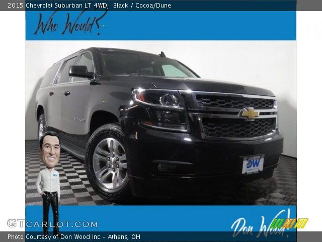 2015 Chevrolet Suburban LT 4WD in Black