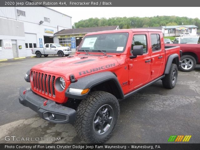 2020 Jeep Gladiator Rubicon 4x4 in Firecracker Red