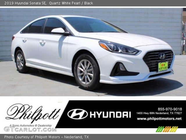 2019 Hyundai Sonata SE in Quartz White Pearl