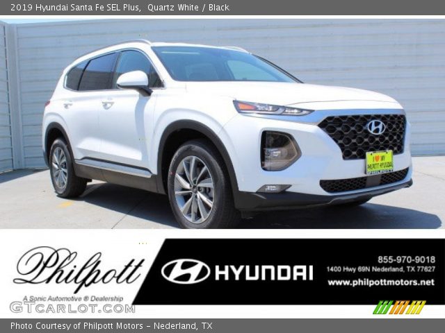 2019 Hyundai Santa Fe SEL Plus in Quartz White