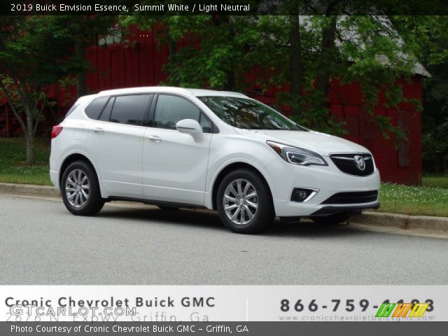 2019 Buick Envision Essence in Summit White