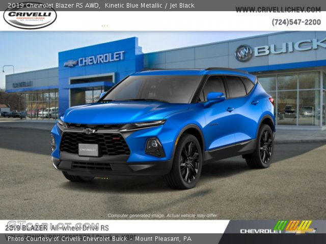 2019 Chevrolet Blazer RS AWD in Kinetic Blue Metallic