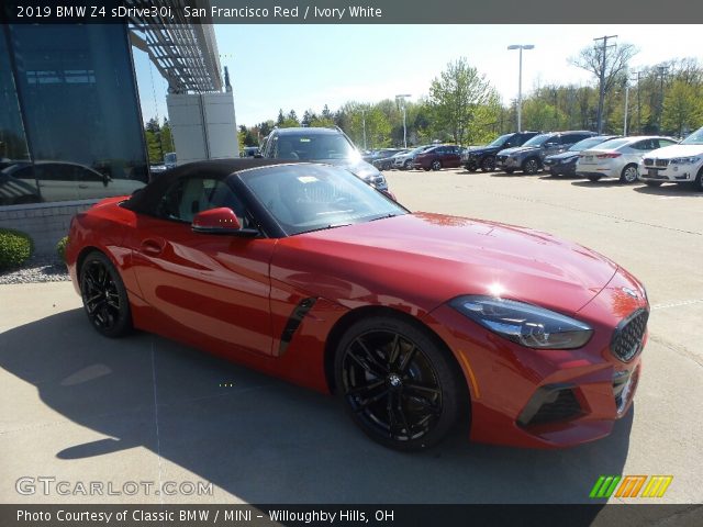 2019 BMW Z4 sDrive30i in San Francisco Red