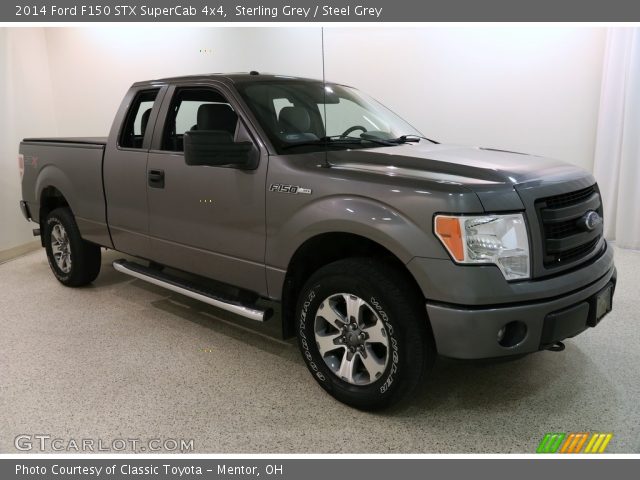 2014 Ford F150 STX SuperCab 4x4 in Sterling Grey