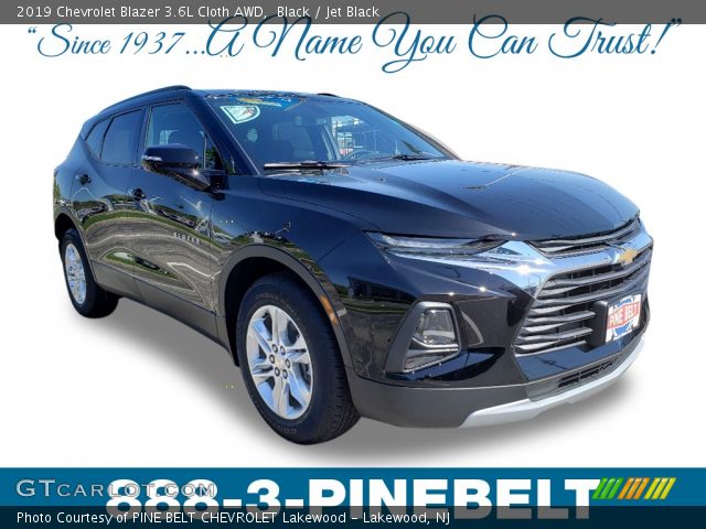2019 Chevrolet Blazer 3.6L Cloth AWD in Black