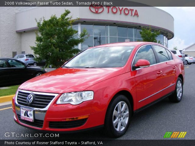 2008 Volkswagen Passat Turbo Sedan in Tornado Red