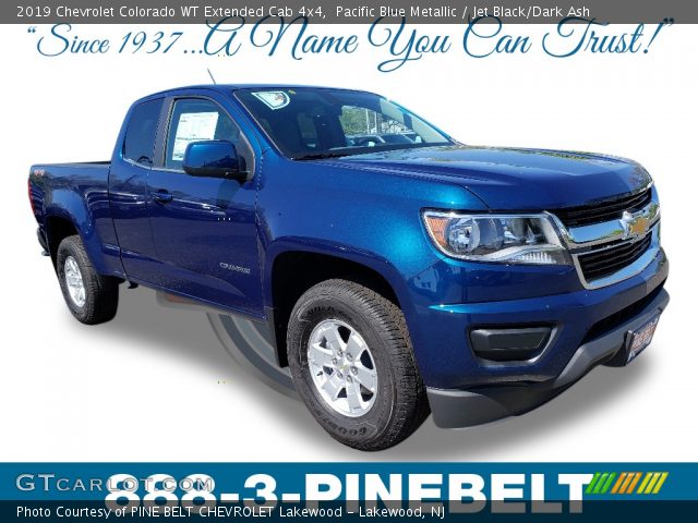 2019 Chevrolet Colorado WT Extended Cab 4x4 in Pacific Blue Metallic