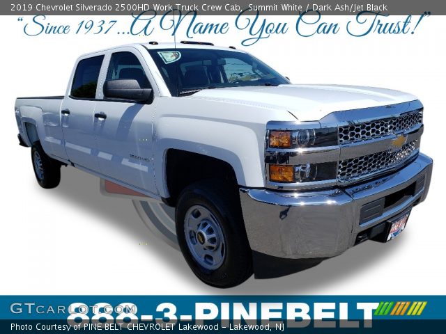 2019 Chevrolet Silverado 2500HD Work Truck Crew Cab in Summit White