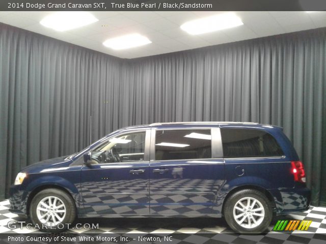 2014 Dodge Grand Caravan SXT in True Blue Pearl