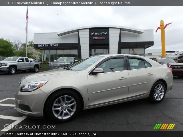 2013 Chevrolet Malibu LT in Champagne Silver Metallic