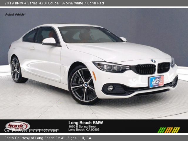 2019 BMW 4 Series 430i Coupe in Alpine White