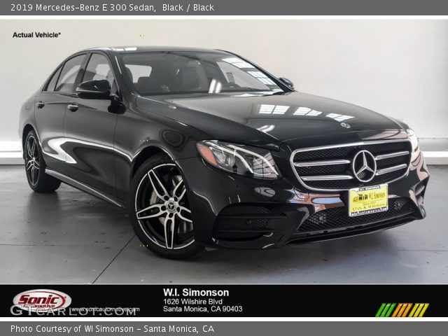 2019 Mercedes-Benz E 300 Sedan in Black