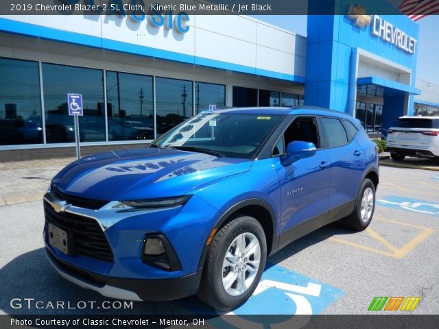 2019 Chevrolet Blazer 2.5L Cloth in Kinetic Blue Metallic