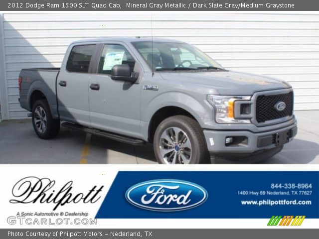 2012 Dodge Ram 1500 SLT Quad Cab in Mineral Gray Metallic