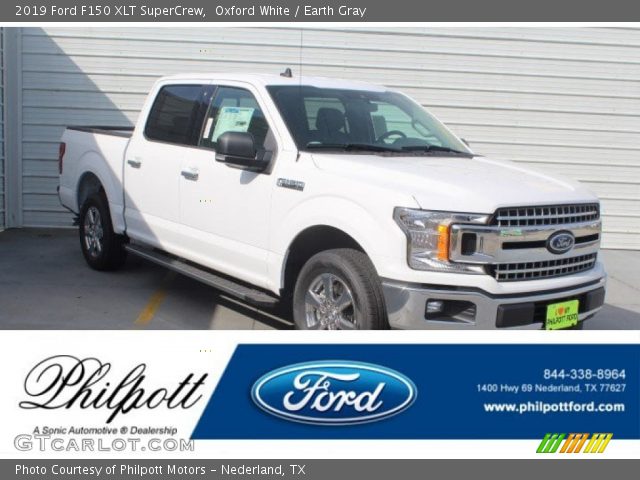 2019 Ford F150 XLT SuperCrew in Oxford White