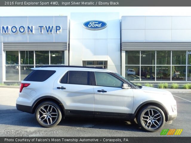 2016 Ford Explorer Sport 4WD in Ingot Silver Metallic