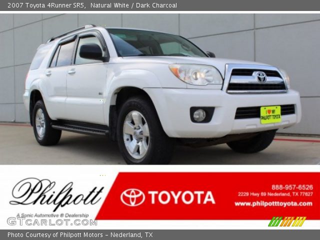 2007 Toyota 4Runner SR5 in Natural White