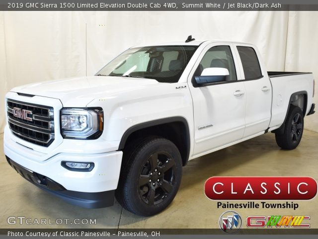 2019 GMC Sierra 1500 Limited Elevation Double Cab 4WD in Summit White
