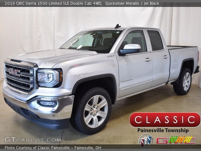 2019 GMC Sierra 1500 Limited SLE Double Cab 4WD in Quicksilver Metallic