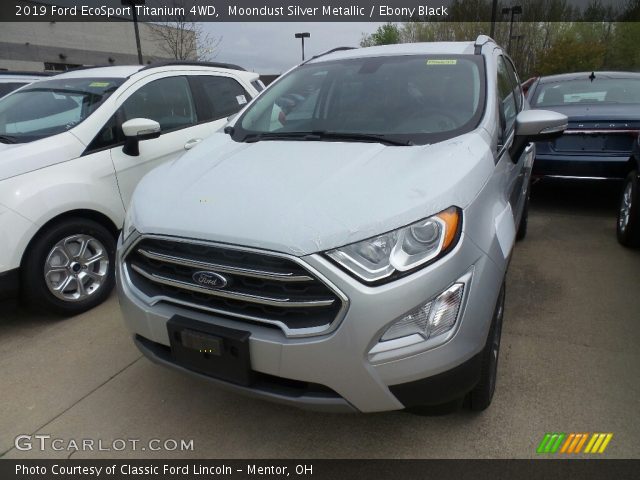 2019 Ford EcoSport Titanium 4WD in Moondust Silver Metallic