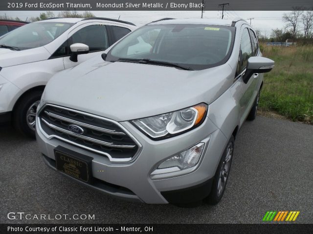 2019 Ford EcoSport Titanium in Moondust Silver Metallic