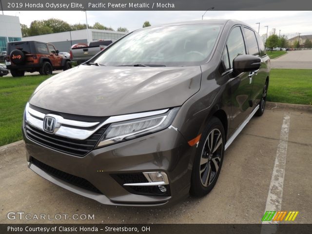 2019 Honda Odyssey Elite in Pacific Pewter Metallic