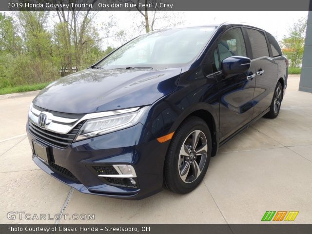 2019 Honda Odyssey Touring in Obsidian Blue Pearl