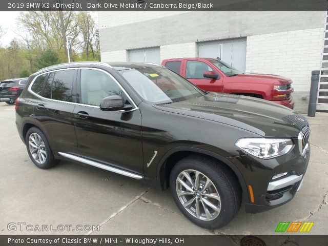 2019 BMW X3 xDrive30i in Dark Olive Metallic