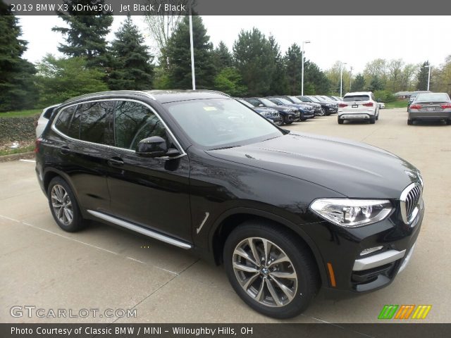 2019 BMW X3 xDrive30i in Jet Black