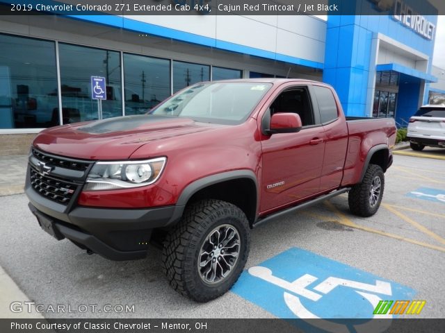 2019 Chevrolet Colorado Z71 Extended Cab 4x4 in Cajun Red Tintcoat