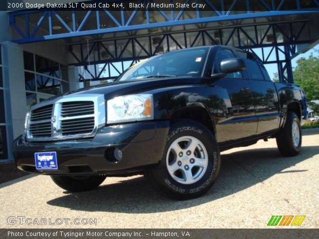 2006 Dodge Dakota SLT Quad Cab 4x4 in Black