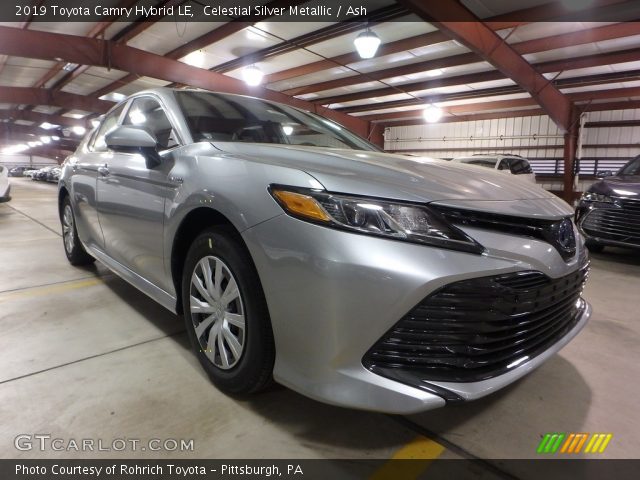 2019 Toyota Camry Hybrid LE in Celestial Silver Metallic