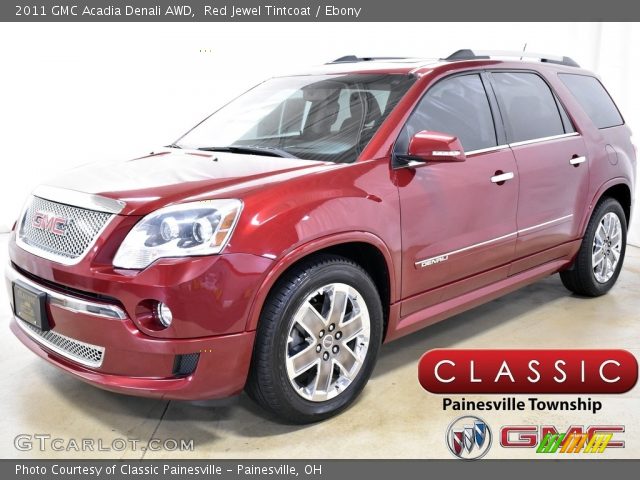 2011 GMC Acadia Denali AWD in Red Jewel Tintcoat