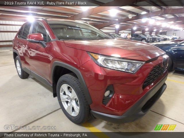 2019 Toyota RAV4 XLE in Ruby Flare Pearl